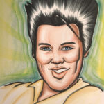 Brand's Caricature of Elvis!